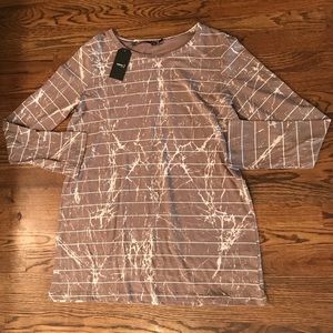 Very J- Distressed Long Sleeve Shirt